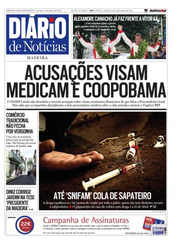 Edição do dia 16 Março 2008 da pubicação Diário de Notícias