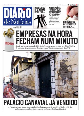 Edição do dia 21 Março 2008 da pubicação Diário de Notícias