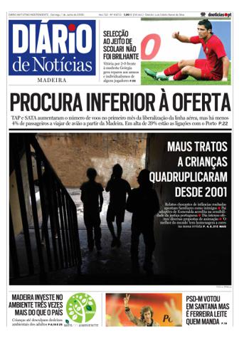 Edição do dia 1 Junho 2008 da pubicação Diário de Notícias