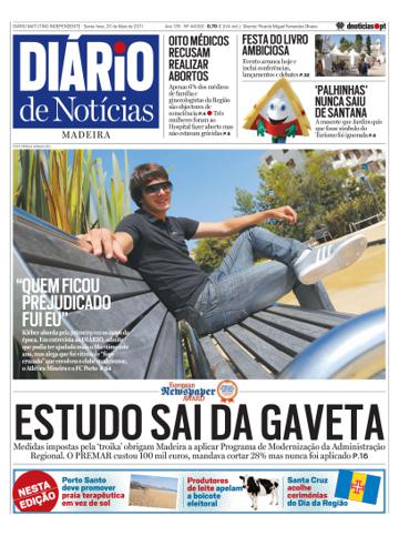 Edição do dia 20 Maio 2011 da pubicação Diário de Notícias