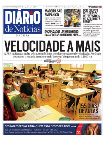 Edição do dia 10 Julho 2011 da pubicação Diário de Notícias