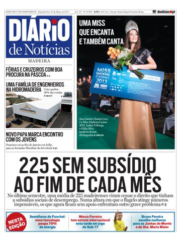 Edição do dia 25 Março 2013 da pubicação Diário de Notícias