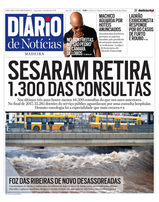 Edição do dia 3 Abril 2018 da pubicação Diário de Notícias