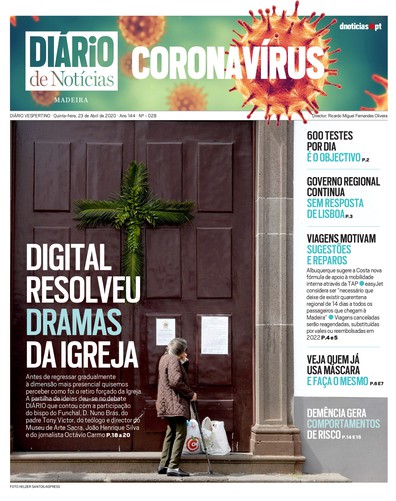 Edição do dia 23 Abril 2020 da pubicação DIÁRIO do Coronavírus