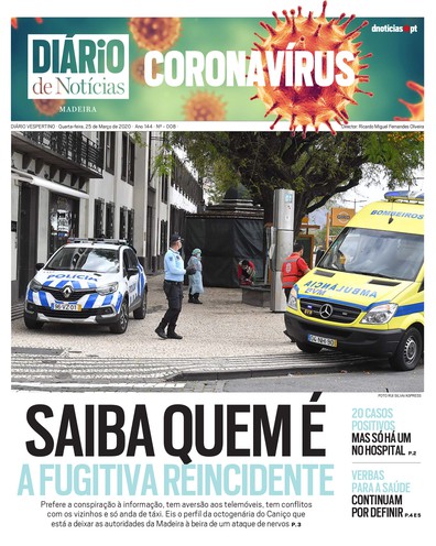 Edição do dia 25 Março 2020 da pubicação DIÁRIO do Coronavírus