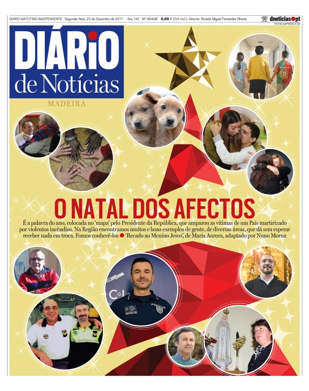 Edição do dia 25 Dezembro 2017 da pubicação Diário de Notícias