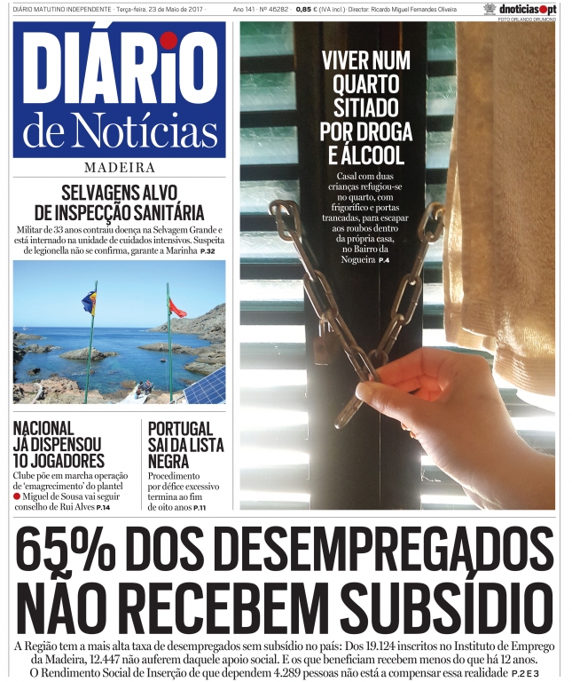 Edição do dia 23 Maio 2017 da pubicação Diário de Notícias