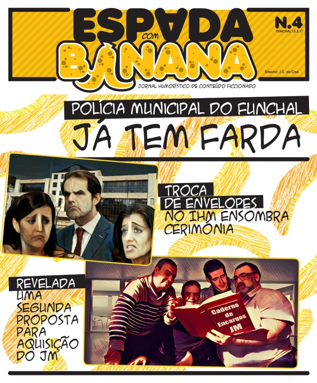 Edição do dia 13 Março 2017 da pubicação Espada com Banana