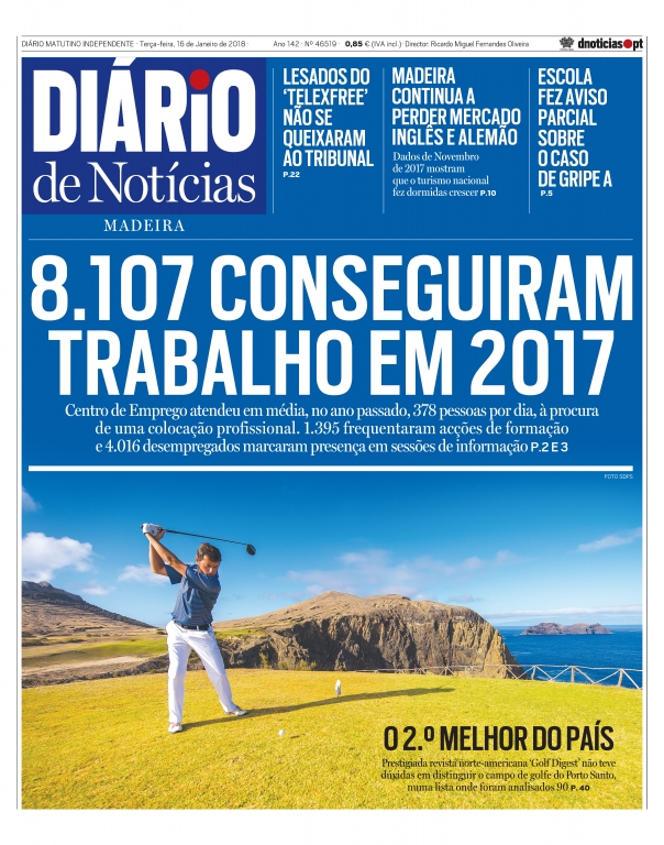 Edição do dia 16 Janeiro 2018 da pubicação Diário de Notícias