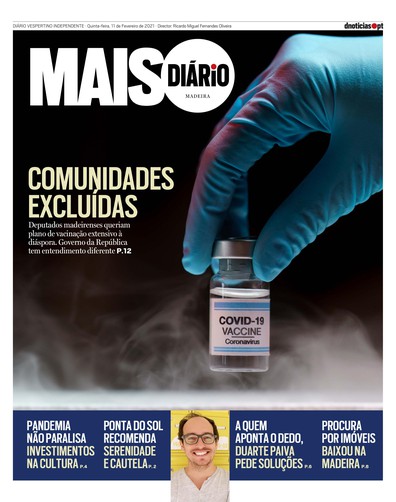 Edição do dia 11 Fevereiro 2021 da pubicação MAIS Diário