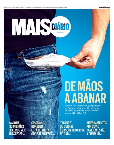 Edição do dia 17 Fevereiro 2021 da pubicação MAIS Diário