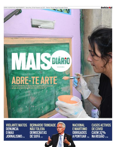 Edição do dia 26 Fevereiro 2021 da pubicação MAIS Diário