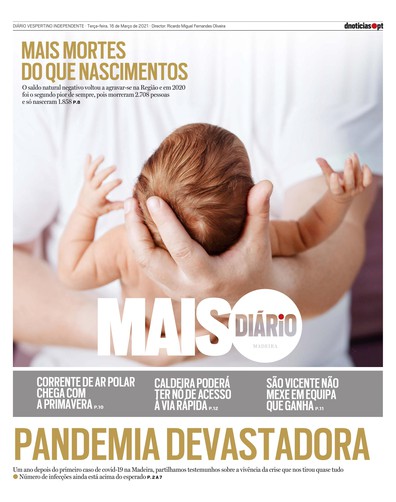 Edição do dia 16 Março 2021 da pubicação MAIS Diário