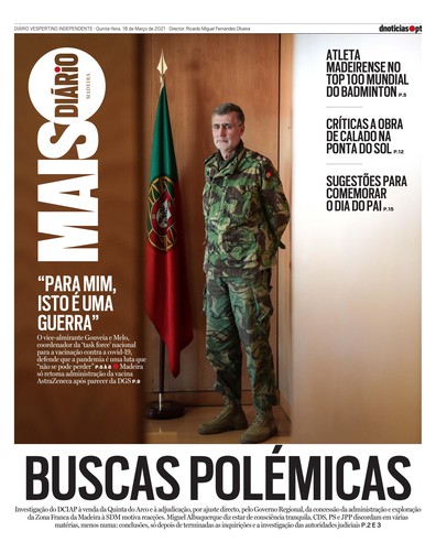 Edição do dia 18 Março 2021 da pubicação MAIS Diário