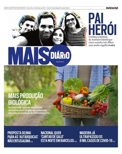 Edição do dia 19 Março 2021 da pubicação MAIS Diário