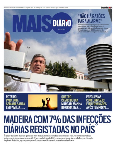 Edição do dia 29 Março 2021 da pubicação MAIS Diário