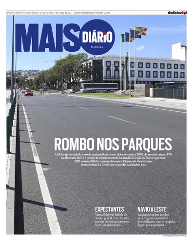 Edição do dia 4 Março 2021 da pubicação MAIS Diário