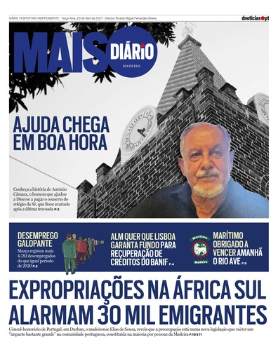 Edição do dia 20 Abril 2021 da pubicação MAIS Diário
