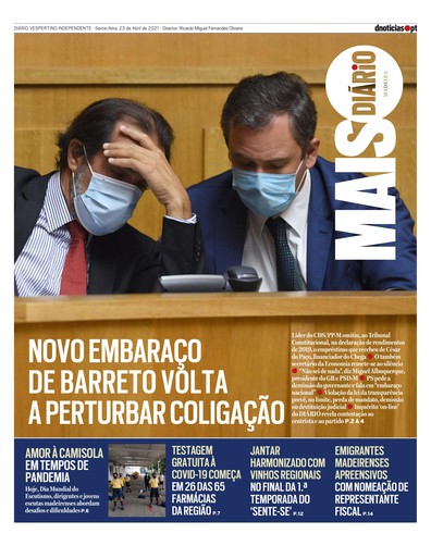 Edição do dia 23 Abril 2021 da pubicação MAIS Diário