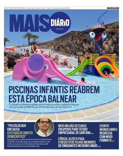 Edição do dia 28 Abril 2021 da pubicação MAIS Diário