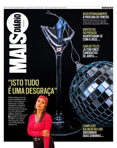 Edição do dia 5 Abril 2021 da pubicação MAIS Diário