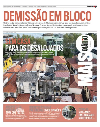 Edição do dia 6 Abril 2021 da pubicação MAIS Diário