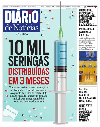 Edição do dia 9 Maio 2023 da pubicação Diário de Notícias