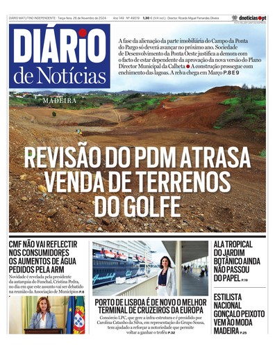 Edição do dia 26 Novembro 2024 da pubicação Diário de Notícias