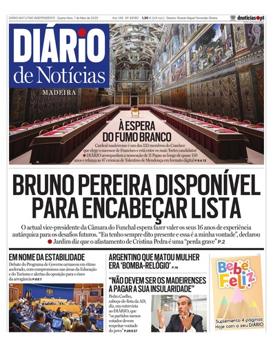 Edição do dia 7 Maio 2025 da pubicação Diário de Notícias