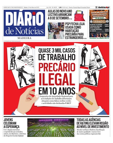 Edição do dia 24 Maio 2025 da pubicação Diário de Notícias