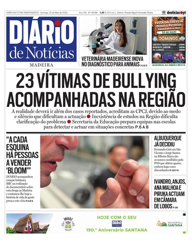 Edição do dia 25 Maio 2025 da pubicação Diário de Notícias