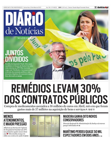 Edição do dia 29 Maio 2025 da pubicação Diário de Notícias