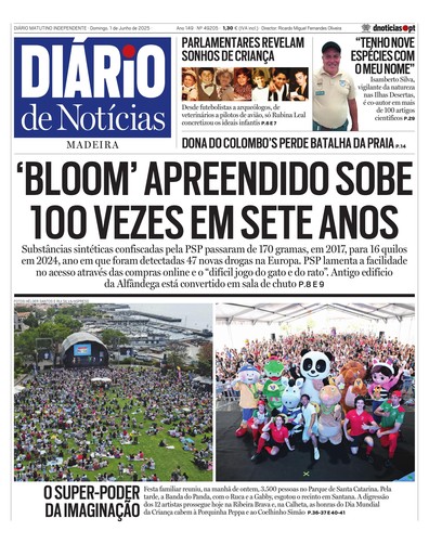 Edição do dia 1 Junho 2025 da pubicação Diário de Notícias