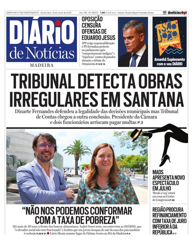 Edição do dia 19 Junho 2025 da pubicação Diário de Notícias