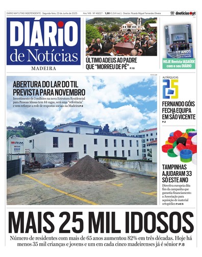 Edição do dia 23 Junho 2025 da pubicação Diário de Notícias
