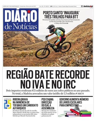 Edição do dia 26 Junho 2025 da pubicação Diário de Notícias