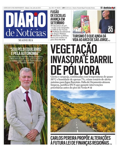 Edição do dia 5 Julho 2025 da pubicação Diário de Notícias