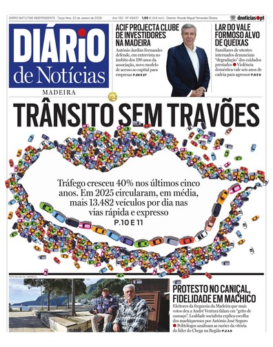 Edição do dia 20 Janeiro 2026 da pubicação Diário de Notícias