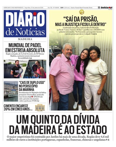 Edição do dia 27 Janeiro 2026 da pubicação Diário de Notícias