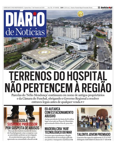 Edição do dia 11 Fevereiro 2026 da pubicação Diário de Notícias