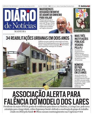 Edição do dia 19 Março 2026 da pubicação Diário de Notícias