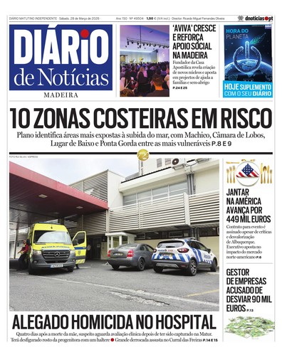Edição do dia 28 Março 2026 da pubicação Diário de Notícias