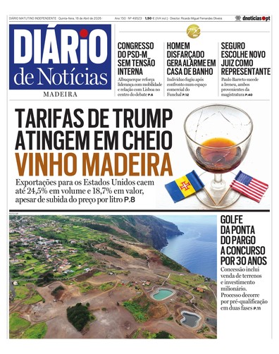 Edição do dia 16 Abril 2026 da pubicação Diário de Notícias