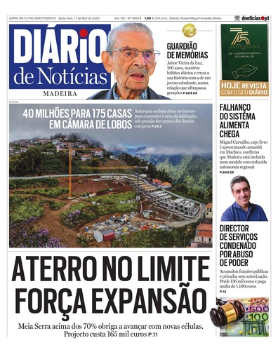 Edição do dia 17 Abril 2026 da pubicação Diário de Notícias