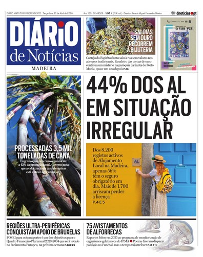 Edição do dia 21 Abril 2026 da pubicação Diário de Notícias