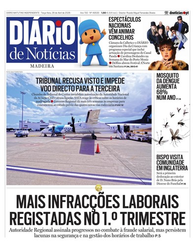 Edição do dia 28 Abril 2026 da pubicação Diário de Notícias
