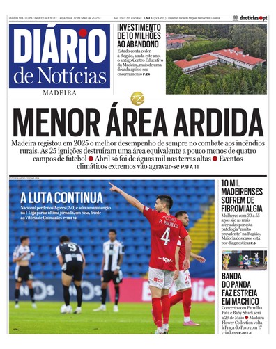 Edição do dia 12 Maio 2026 da pubicação Diário de Notícias