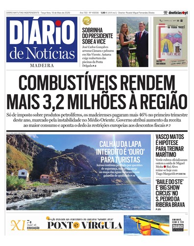 Edição do dia 19 Maio 2026 da pubicação Diário de Notícias