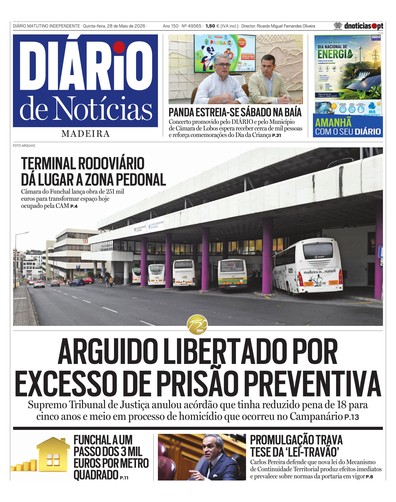 Edição do dia 28 Maio 2026 da pubicação Diário de Notícias