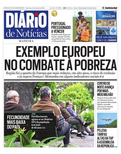 Edição do dia 23 Junho 2026 da pubicação Diário de Notícias